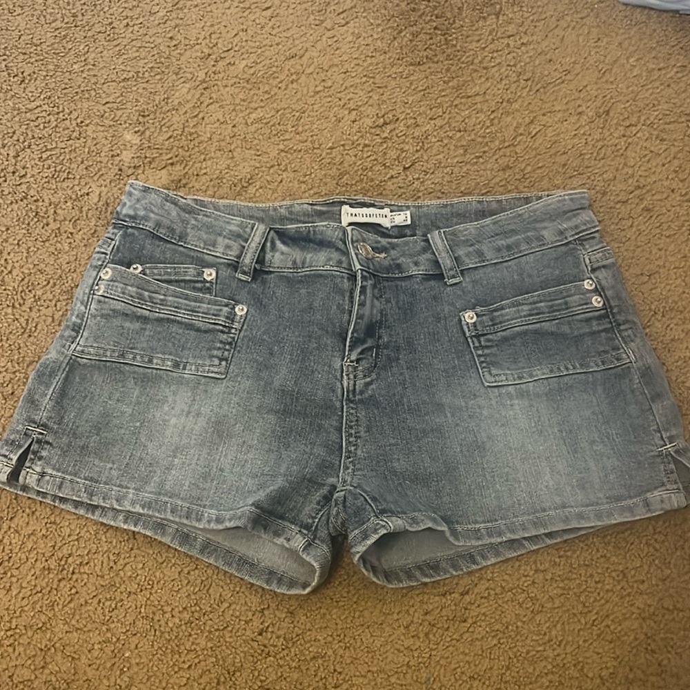 Thatssofetch “Cisco low rise shorts”